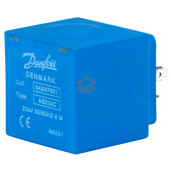 Катушка электромагнитная AS230CS 220-230В AC Danfoss 042N7601