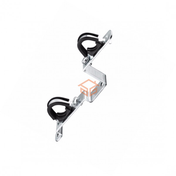 Кронштейн сдвоенный для коллектора сталь оц Oventrop