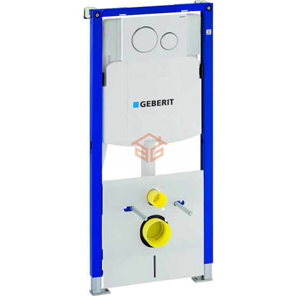 Инсталляция Duofix для подвесного унитаза с кнопкой смыва Sigma 20 Geberit 111.301.KJ.5