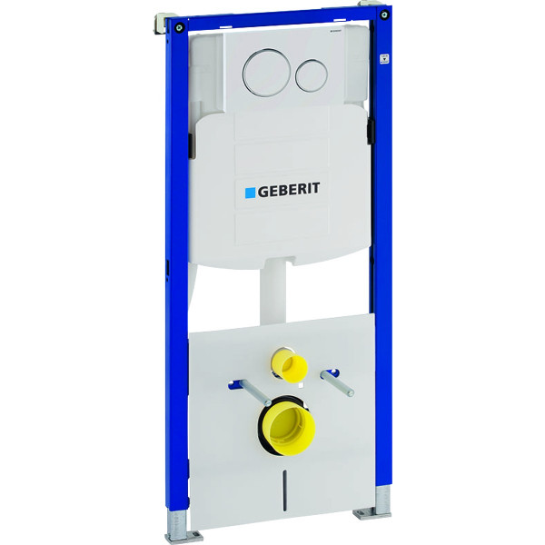 Инсталляция Duofix для подвесного унитаза с кнопкой смыва Sigma 20 Geberit 111.301.KJ.5