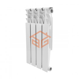 Радиатор секционный биметаллический BM 500/78 RAL 9016 (белый) Benarmo