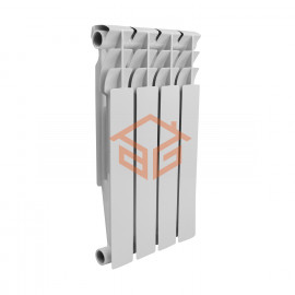 Радиатор секционный биметаллический BM 500/78 RAL 9016 (белый) Benarmo