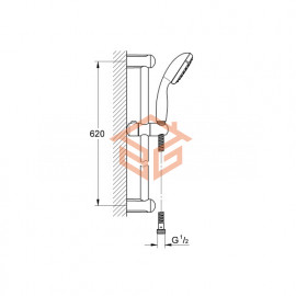 Гарнитур душевой Tempesta Grohe