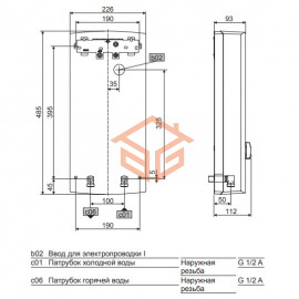 Водонагреватель электрический проточный PEY Stiebel Eltron