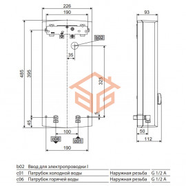 Водонагреватель электрический проточный PER Stiebel Eltron