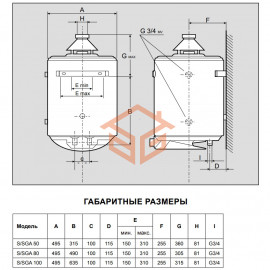 Водонагреватель газовый SUPERSGA Ariston