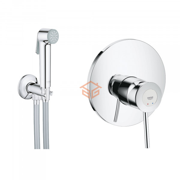 Смеситель для гигиенического душа одноручный BauClassic Grohe 124902