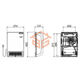 Тепловентилятор электрический CK 20 Trend Stiebel Eltron 234918