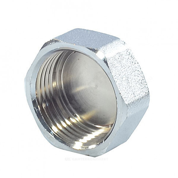 Заглушка латунь 1" НР для коллектора Far FK 4150 1