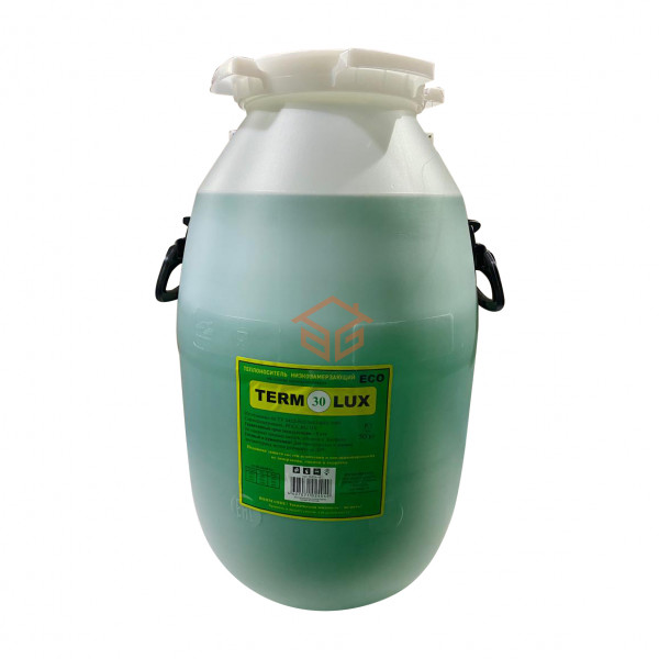 Теплоноситель TERMOLUX ECO-30 50 кг пропиленгликоль 45% Ткр=-30 оС канистра TERMOLUX TLE24049