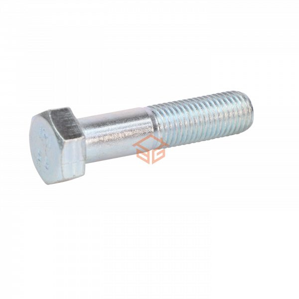 Болт стальной оц М20х80 к.п. 5.8 шестигранный вес DIN 931 (ГОСТ 7798-70)