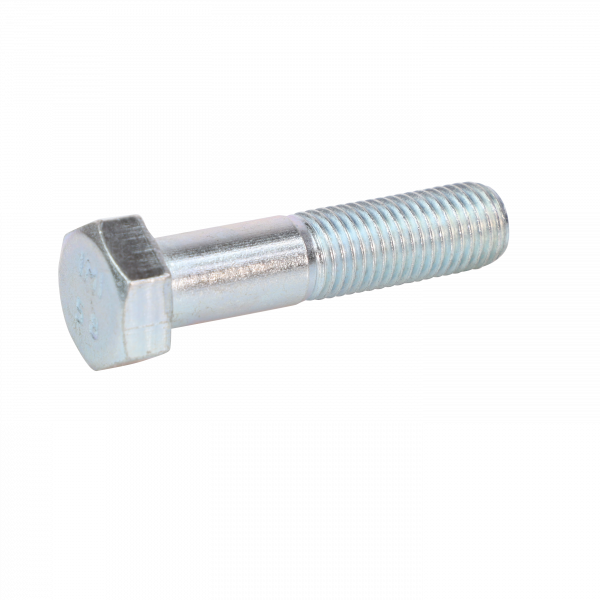 Болт стальной оц М20х100 к.п. 5.8 шестигранный вес DIN 931 (ГОСТ 7798-70)
