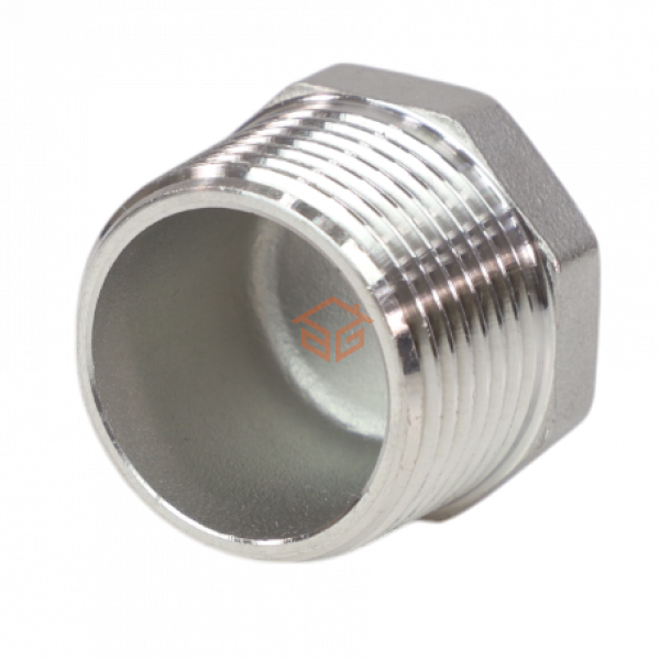 Заглушка сталь нерж Ду 40 (1 1/2") НР Benarmo