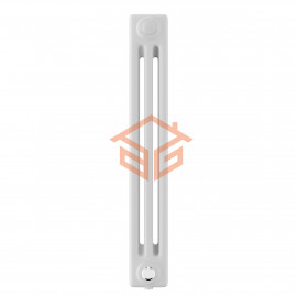 Радиатор трубчатый Insignia 3050 18 секций с т/клапаном с нижней подводкой ВР G 1/2" RAL 9016 (Белый) Royal Thermo In-VC3050.18.9016