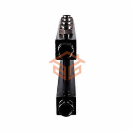 Коллектор котельной сталь до 360 кВт 1 1/2" ВР на 3 контура 1 1/2" нак/г м/о 125мм Дублер KK-40F ASKON 40F/125/40/3D